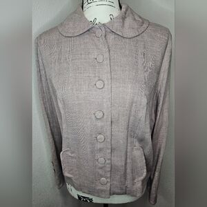Daryl Linen Jacket Women's Small